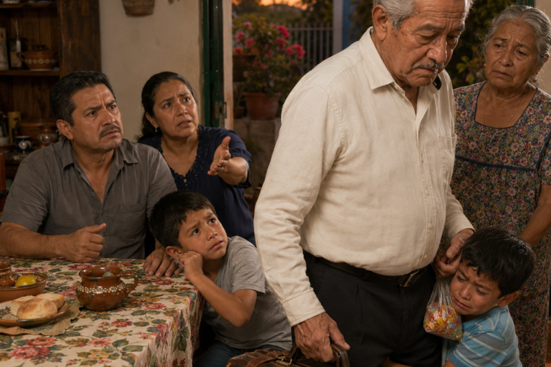 El Suegro Quiso Irse A Un Asilo Después De Volver Cada Noche Con Perfume, Pero La Cartera Vieja Que Dejó En La Mesa Hizo Que Nadie En La Casa Se Atreviera A Mirar Su Silla