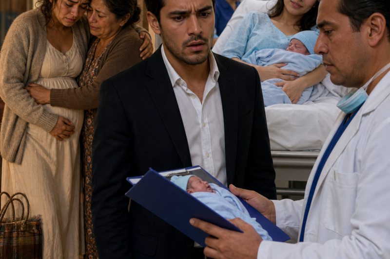 A punto de dar a luz, su esposo la obliga a irse a casa de su madre para “ahorrar”, mientras él gasta cientos de miles de pesos en su amante para que dé a luz en una clínica privada… el mismo día en que nacen los bebés, la verdad deja a todos helados