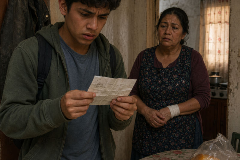 La Madre Escondía El Dinero De Sus Medicinas Para Pagar La Universidad De Su Hijo… Pero Una Receta Olvidada En Su Abrigo Lo Dejó Sin Palabras