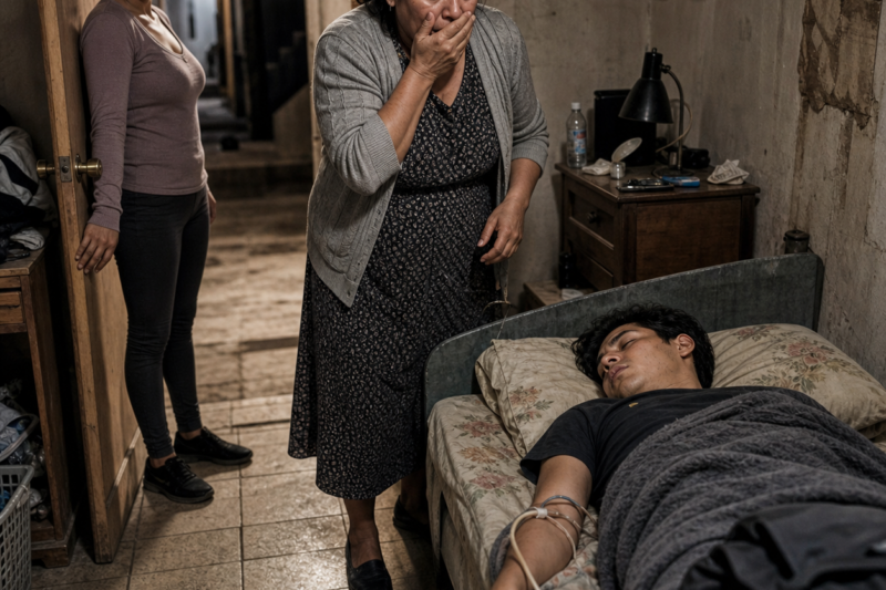 Hijo gana 18.000 pesos y durante 3 años envía 14.000 a su madre… En vacaciones dijo que se quedaría a trabajar, pero tras 3 días desaparecido—La madre sube a buscarlo y lo que encuentra la deja helada…