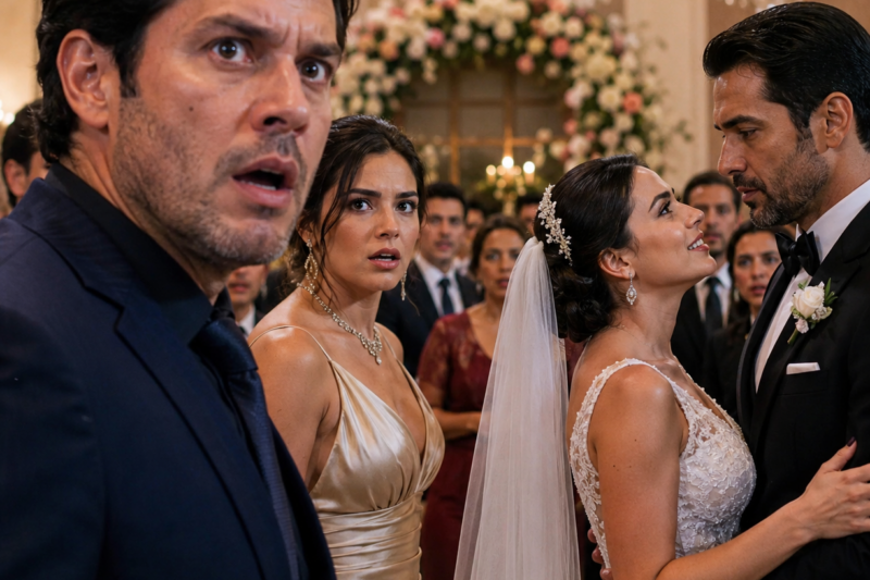 Al enterarme de que mi exesposa se había vuelto a casar con el guardia de seguridad de la empresa, me burlé y llevé a mi nueva esposa —la hija del director— a la boda para presumir. Pero al llegar y descubrir la verdadera identidad del novio, a quien antes había despreciado, me quedé completamente atónito…