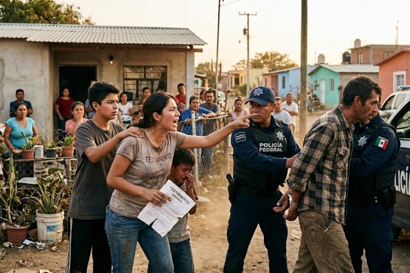ABANDONÓ A SUS 3 HIJOS DURANTE 13 AÑOS… Y REGRESÓ CON LA POLICÍA PARA ROBARLES LA HERENCIA