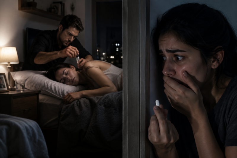 ¡MI ESPOSO ME DROGABA TODAS LAS NOCHES “PARA QUE ESTUDIARA MEJOR”, PERO UNA NOCHE FINGÍ TOMARME LA PASTILLA Y DESCUBRÍ LA PEOR PESADILLA!