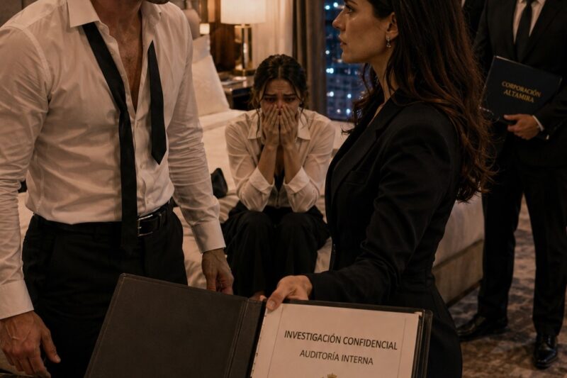 MI ESPOSO LLEVÓ A SU “SOCIA” A UN HOTEL EN NUESTRO ANIVERSARIO DE BODA… PERO ÉL NO SABÍA QUE LA MUJER QUE LOS ESTABA ESPERANDO EN ESA HABITACIÓN ERA LA ÚNICA PERSONA CAPAZ DE DESTRUIR TODO SU IMPERIO EN UNA SOLA NOCHE