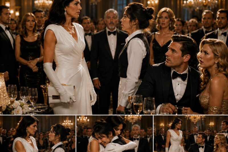 MI ESPOSO LLEVÓ A SU AMANTE A LA GALA MÁS EXCLUSIVA DE CIUDAD DE MÉXICO… PERO CUANDO LA MUJER DEL VESTIDO BLANCO ENTRÓ, TODO EL SALÓN SE PUSO DE PIE