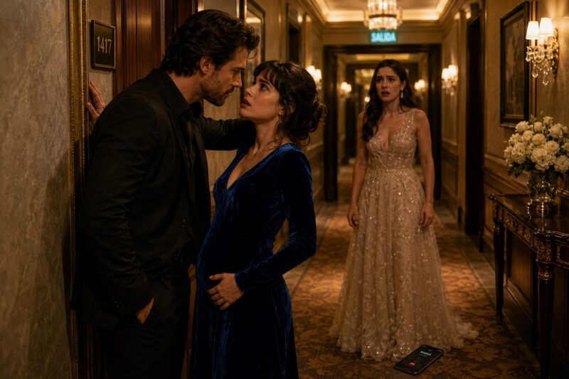 EL PROMETIDO DE MI HERMANA ME ACORRALÓ EN EL PASILLO DEL HOTEL LA NOCHE ANTES DE SU BODA
