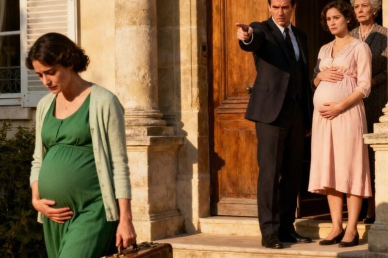 MI ESPOSO ME ECHÓ DE SU MANSIÓN POR ESTAR EMBARAZADA Pero siete años después, toda esa poderosa familia se arrodilló frente a mí solo para suplicarme conocer al niño que abandonaron aquella noche…