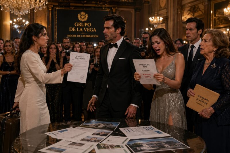 Un millonario ocultó a su esposa durante dieciocho meses… pero luego presentó públicamente a su amante ante toda la alta sociedad. Hasta que su esposa apareció de repente… y lo empujó desde la cima del poder hacia el abismo.