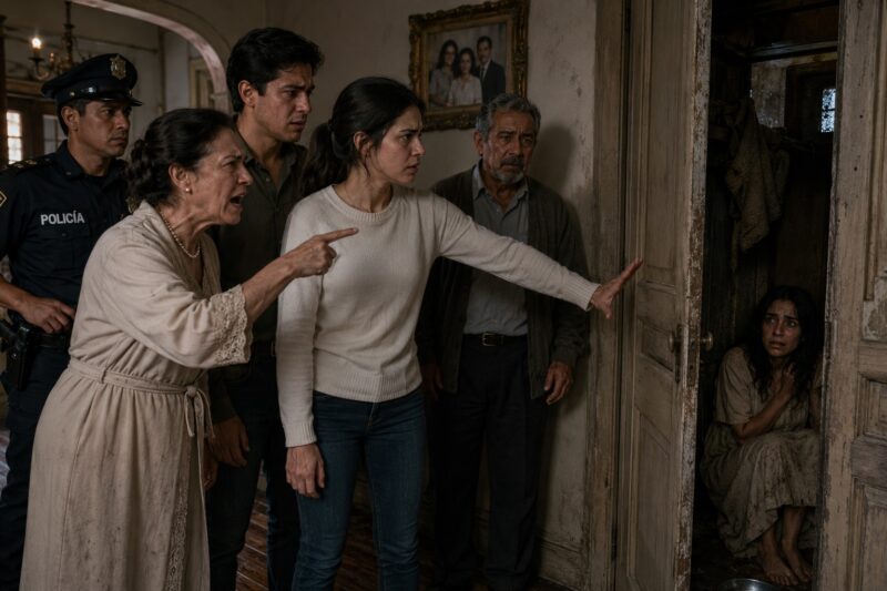 MI SUEGRA ME OBLIGÓ A REMOJARLE LOS PIES TODAS LAS NOCHES PARA “AGRADECERLE POR CRIAR A SU HIJO”… HASTA QUE DESCUBRÍ QUE EN LA HABITACIÓN CERRADA DEL SEGUNDO PISO HABÍA UNA MUJER VIVIENDO EN SECRETO