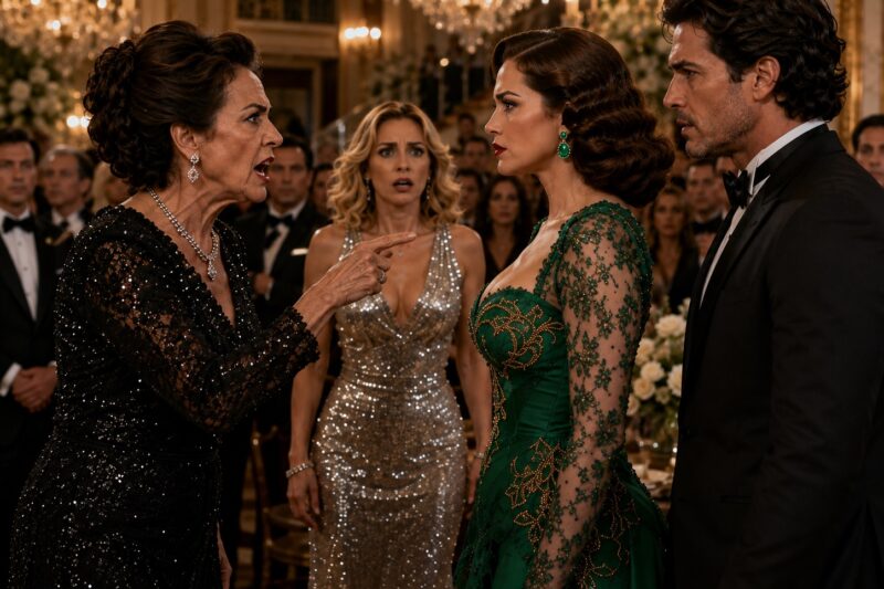 ¡MI MADRE GRITÓ QUE ME SACARAN DE LA GALA MÁS LUJOSA DE POLANCO PORQUE CREÍA QUE YO YA NO FORMABA PARTE DE LA FAMILIA… HASTA QUE LAS PANTALLAS DEL SALÓN REVELARON EL SECRETO QUE ELLA LLEVABA AÑOS ESCONDIENDO!