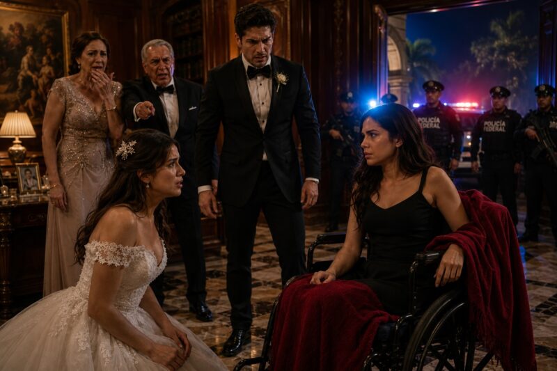 LA NOCHE DE MI BODA, ENCONTRÉ UNA SILLA DE RUEDAS ESCONDIDA EN LA HABITACIÓN DE MI ESPOSO… Y la mujer que apareció a medianoche me hizo entender que aquel matrimonio había sido una trampa desde el principio.