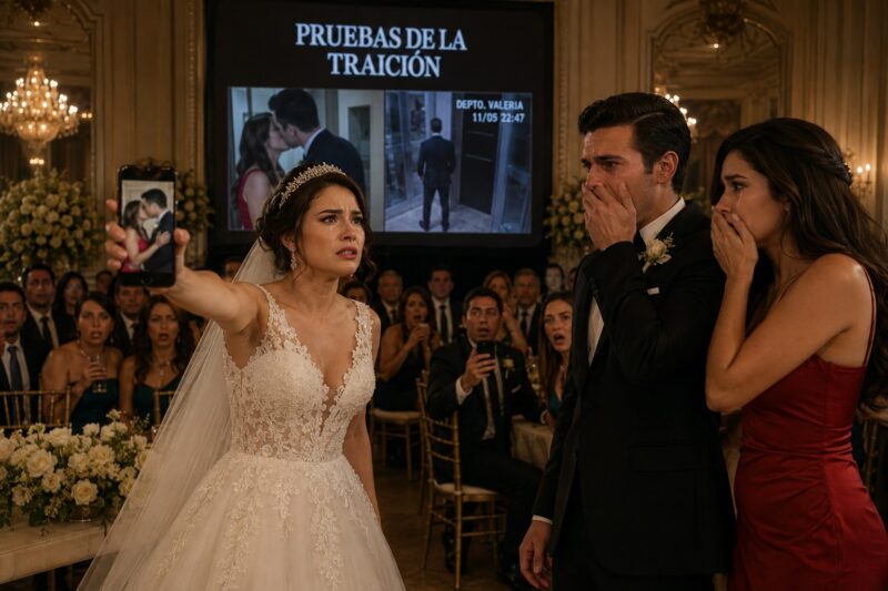 MINUTOS ANTES DE MI BODA EN UN HOTEL DE LUJO EN POLANCO, DESCUBRÍ A MI PROMETIDO BESANDO A MI PROPIA HERMANA… Pero lo que ella me dijo después de verme parada en la puerta fue mucho peor.