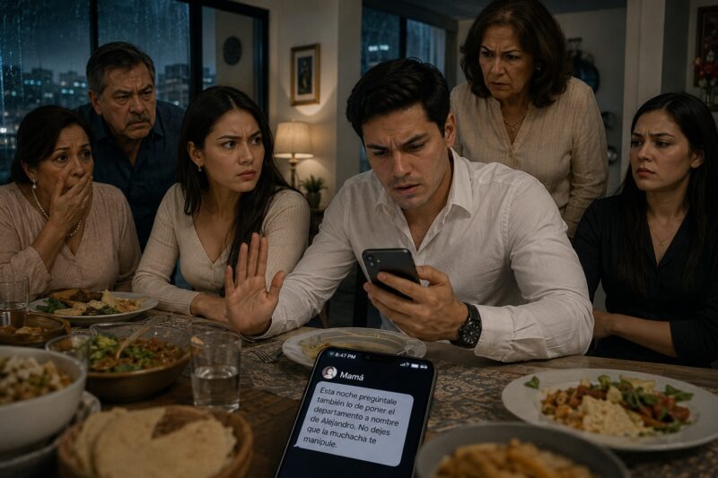 INVITÉ A LA FAMILIA DE MI NOVIO A CONOCER MI CASA… Y ESA NOCHE DESCUBRÍ EL VERDADERO ROSTRO DEL HOMBRE CON EL QUE IBA A CASARME