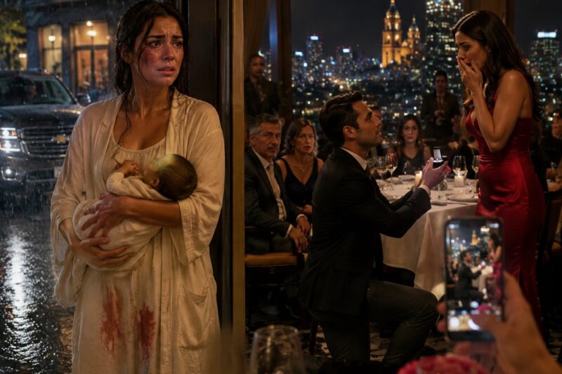 Cuatro Días Después De Dar A Luz A Mi Hija, Mi Esposo Me Dijo Que Condujera Sola A Casa Con La Bebé — Mientras Él Se Llevaba Mi Auto A Cenar Con Sus Padres En Marcello’s. Exhausta, Adolorida Y Humillada Hasta El Alma, Llamé A Mi Padre Y Le Dije: “Esta Noche, Quiero Que Ese Hombre Desaparezca De Mi Vida Para Siempre.”