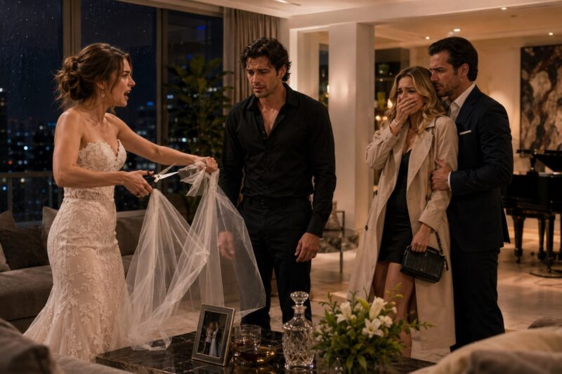 ELLA IRRUMPIÓ EN MI MANSIÓN EN POLANCO EN MEDIO DE LA NOCHE PARA DESCUBRIR LA INFIDELIDAD DE SU ESPOSO… Pero cuando vio al hombre sentado en mi sofá, se quedó paralizada al descubrir un secreto mucho más aterrador