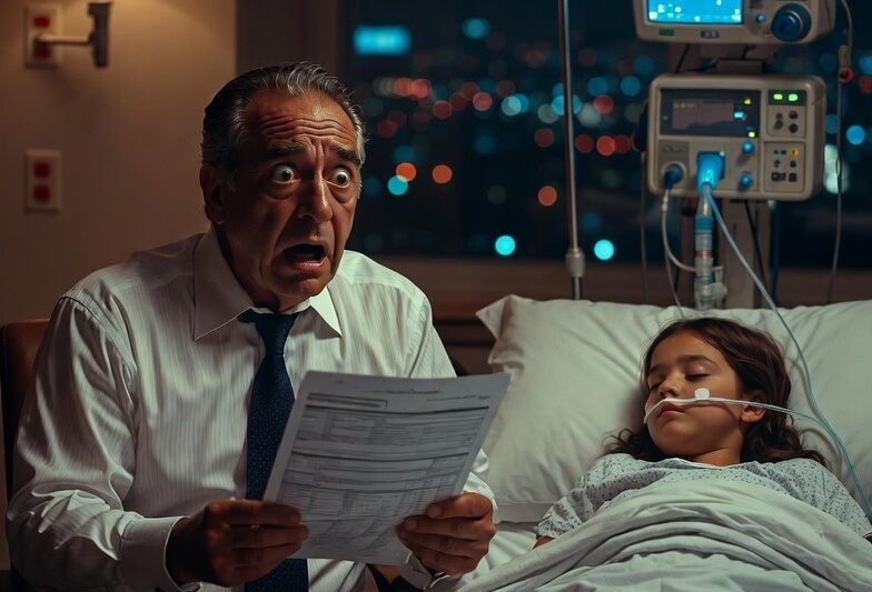 “El multimillonario llevó apresuradamente a la pequeña hija de la empleada doméstica al hospital… y logró salvarle la vida. Pero el nombre del padre en el expediente médico dejó al magnate completamente paralizado.”