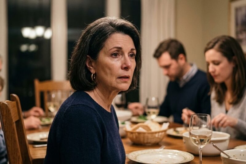 Ahora que ya compramos la casa, mamá puede quedarse aquí sola.” dijo mi nuera frente a toda la mesa.  Y en ese instante, todo cambió.