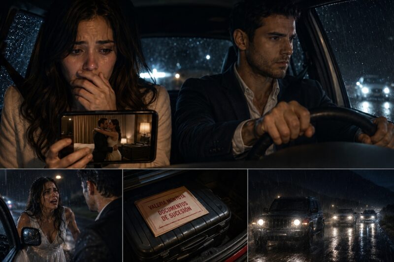 CREÍ QUE EL HOMBRE MÁS ROMÁNTICO DE MONTERREY FINALMENTE IBA A PEDIRME MATRIMONIO… HASTA QUE LO ESCUCHÉ SUSURRAR EL NOMBRE DE OTRA MUJER MIENTRAS ME ABRAZABA Y LA MALETA ESCONDIDA EN SU CAMIONETA REVELÓ EL SECRETO MÁS OSCURO DE TODA SU FAMILIA…