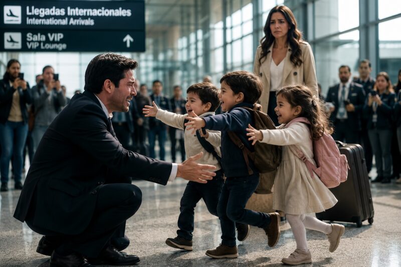 “Ya No Te Amo”, Dijo Él — Tres Años Después, Unos Trillizos Lo Llamaron Papá