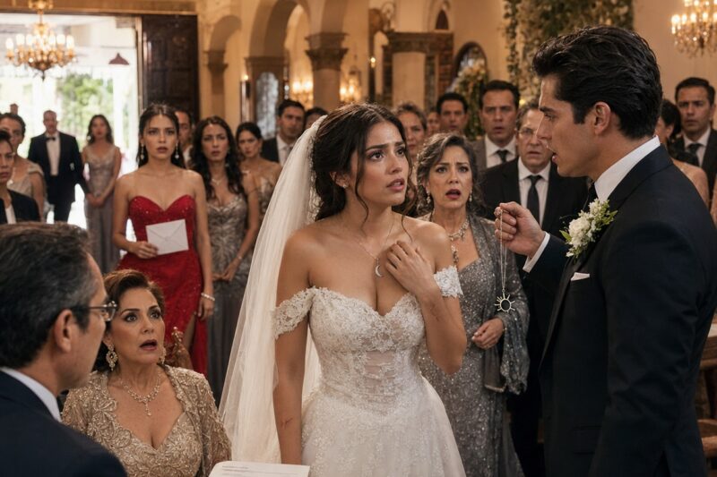 El día de mi boda comenzó con un contrato de venta humana, no con una bendición.  Mi madrastra me obligó a ponerme el vestido de novia de su hija, porque ella había huido antes de la ceremonia.  El hombre rico que estaba de pie al final del pasillo nunca me había visto, pero su madre ya tenía preparada la forma de convertirme en una cazafortunas delante de cientos de invitados.  Yo había creído que no podía existir una humillación más grande que ser tratada por mi propia familia como un reemplazo. Pero cuando entré al salón con aquel vestido de novia que ni siquiera me quedaba bien, entendí que la crueldad de ellos no tenía fondo.
