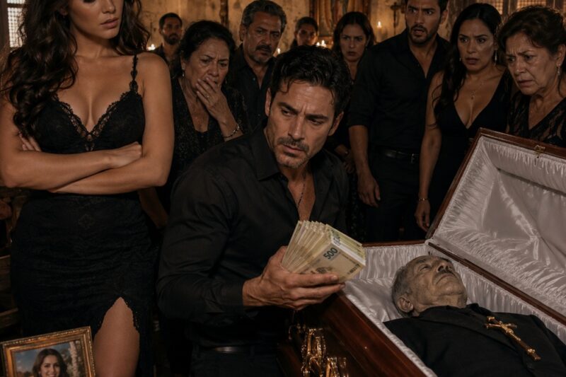 Antes de morir, mi suegro me entregó 500 mil pesos y me suplicó que los ocultara a cualquier precio. Pero durante el funeral, un secreto aterrador salió a la luz y dejó a toda la familia paralizada… entonces entendí por qué él estaba tan desesperado.