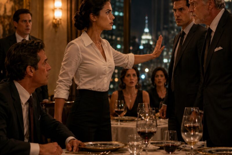 El Millonario Mexicano Llevó a Su Empleada Doméstica a una Cena de Negocios, y lo que Ella Hizo Dejó a Todos Atónitos