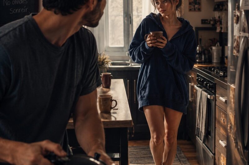 “Llevé a mi mejor amiga borracha a casa sana y salva después de la fiesta… pero a la mañana siguiente me quedé helado al verla usando mi hoodie, y la verdad que descubrí después me dejó completamente en shock…”