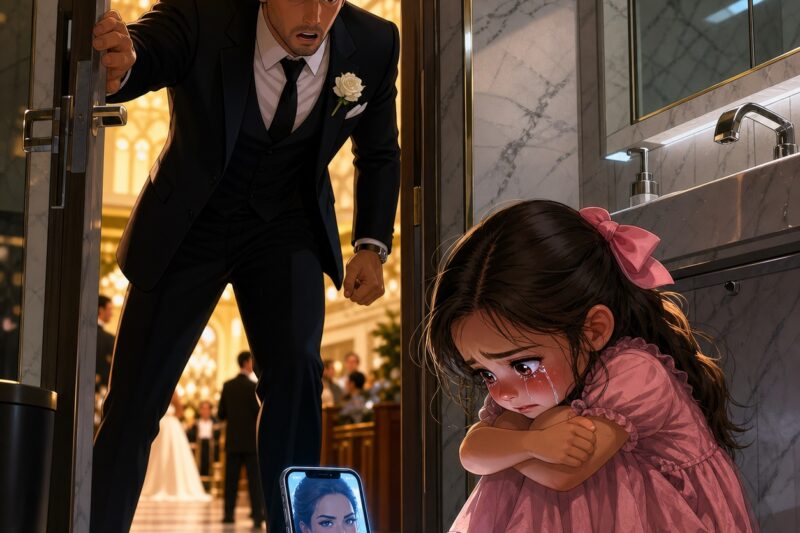 Confié en que ella amaría a mi hija como si fuera suya… Hasta el día de la boda, cuando encontré a la niña encerrada en el baño… Y la verdad en una videollamada hizo que toda mi vida se derrumbara.