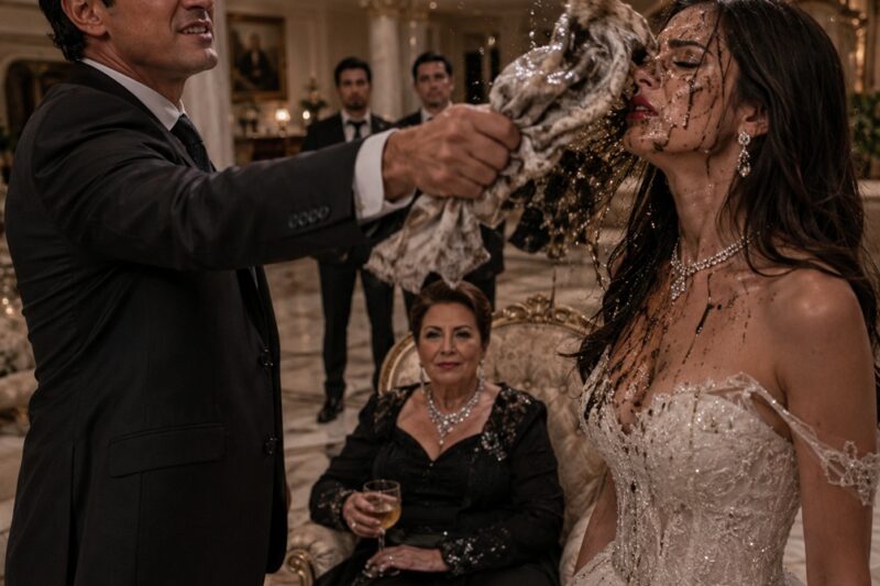 El primer día que llegué como esposa a la mansión lujosa de Monterrey, mi marido me lanzó un trapo lleno de grasa directamente al rostro y sonrió con desprecio: —Bienvenida a la familia Rivera. Ahora ponte a trabajar.  Pero él no tenía idea de que la mujer que acababa de humillar era la heredera secreta del imperio de diamantes más grande de América Latina.