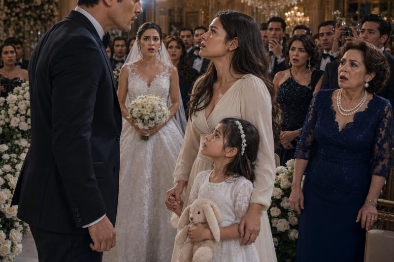 EL CEO MULTIMILLONARIO INVITA A SU EXESPOSA A SU BODA… ELLA APARECE CON UNA NIÑA IDÉNTICA A ÉL