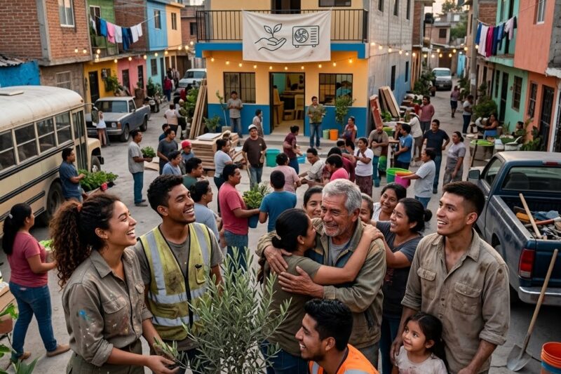 UN CHOFER DE AUTOBÚS DE 60 AÑOS LE REGALÓ SU ÚNICO AIRE ACONDICIONADO A UN JOVEN RECOLECTOR DE BASURA QUE CRIABA SOLO A SU HERMANITA… LO QUE PASÓ DESPUÉS CAMBIÓ PARA SIEMPRE TODO EL BARRIO