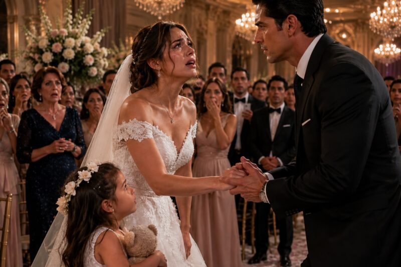 Single Mom Gets Left On Her Wedding Day — Until Her CEO Boss Said “Pretend I’m The Groom”