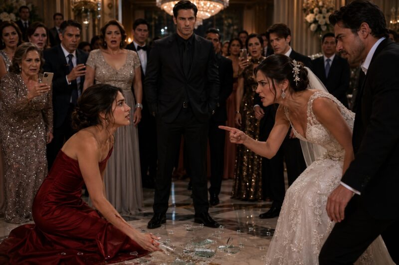 El magnate contrató a una chica pobre para humillar a su ex en la boda… pero lo que ella hizo después terminó enamorándolo