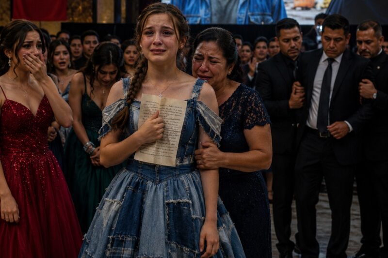 “HICE MI VESTIDO DE GRADUACIÓN CON LAS VIEJAS CAMISAS DE TRABAJO DE MI PADRE FALLECIDO… CUANDO MIS COMPAÑEROS LO VIERON, SE RIERON EN MI CARA. PERO DESPUÉS EL DIRECTOR TOMÓ EL MICRÓFONO Y REVELÓ UN SECRETO QUE DEJÓ A TODO EL SALÓN EN SHOCK.”