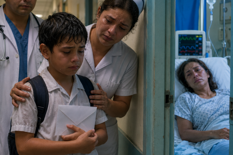 El Niño Que Todos Los Días Cantaba Afuera Del Cuarto De Hospital De Su Madre… La Última Canción Que Sonó En Su Graduación Dejó En Silencio A Toda La Escuela