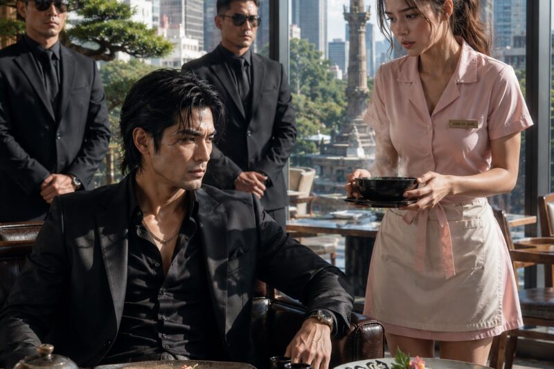 EL JEFE DE LA MAFIA JAPONESA LLEVABA CUATRO DÍAS SIN PROBAR BOCADO… HASTA QUE UNA TÍMIDA MESERA ROMPIÓ TODAS LAS REGLAS Y LE PREPARÓ UN SOLO PLATO QUE HIZO TEMBLAR TODO SU IMPERIO