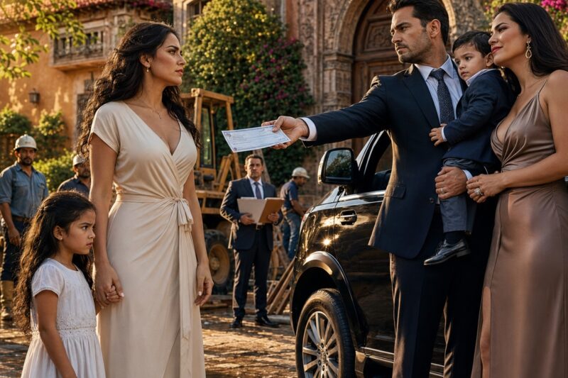 El día en que mi miserable esposo volvió a casa con su amante y un hijo ilegítimo en brazos, me arrojó un cheque a la cara y declaró con voz firme: