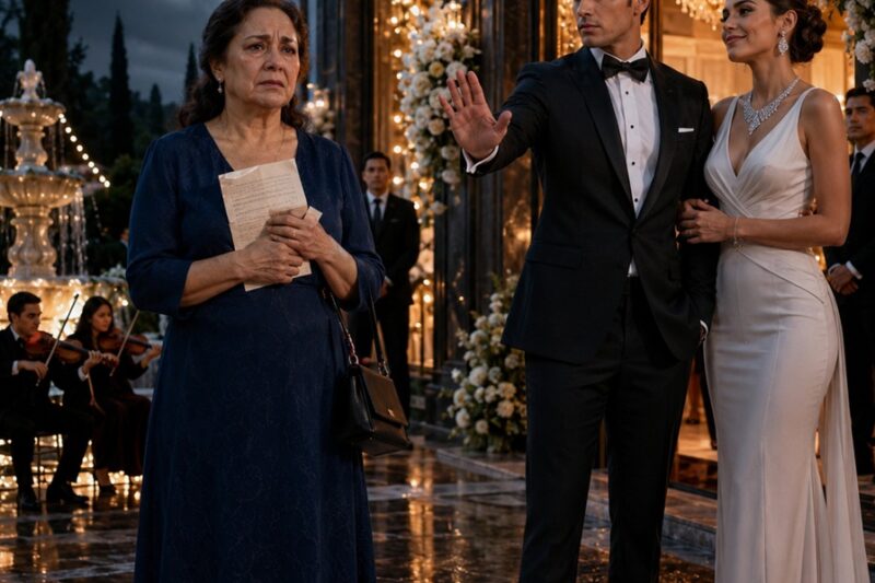 “ADOPTÉ A MI HIJO CUANDO TENÍA 3 AÑOS Y LO CRIÉ COMPLETAMENTE SOLA… PERO EL DÍA DE SU BODA ME DEJARON AFUERA PORQUE ‘NO ENCAJABA CON LA IMAGEN’. ESA MISMA NOCHE, ELIMINÉ TODO LO QUE SECRETAMENTE MANTENÍA SU VIDA EN PIE.”