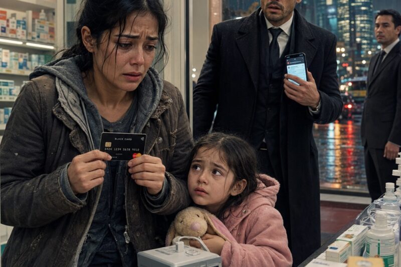 UN MILLONARIO LE ENTREGÓ SU TARJETA NEGRA A UNA MADRE SOLTERA SIN HOGAR DURANTE 24 HORAS… Pero la primera compra que ella hizo lo dejó completamente destruido.