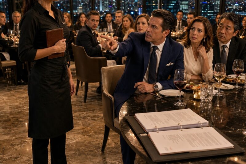 «Recoge la propina, muchacha» — El multimillonario se burló en japonés hasta que la mesera respondió como una diplomática