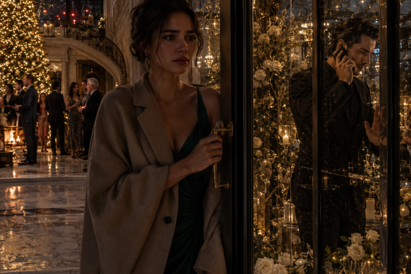 En Nochebuena, Escuché A Mi Esposo Susurrarle “Es Nuestro Bebé” A Su Amante Embarazada… Entonces El Marido De Ella Puso 200 Mil Dólares Frente A Mí Y Me Suplicó Que No Me Divorciara Todavía…