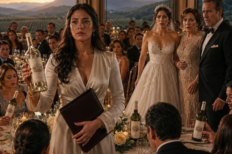 Mis padres me pidieron que cancelara mi boda porque la de mi hermana “era más importante”… Así que les dije: “Está bien”. Pero mientras ellos celebraban con 300 invitados, una botella en cada mesa comenzó a revelar el secreto que mi familia jamás estuvo preparada para enfrentar 💔💍🍷