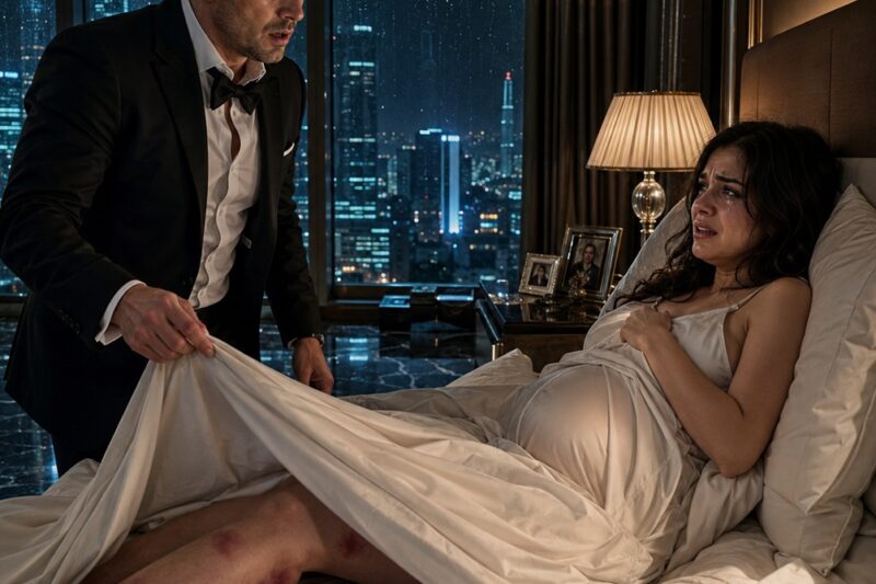 La esposa, embarazada de seis meses, se negó a salir de la cama. Un multimillonario creyó que su esposa ocultaba una infidelidad… hasta que levantó la cobija y descubrió el secreto que su propia familia había enterrado. 😨💔