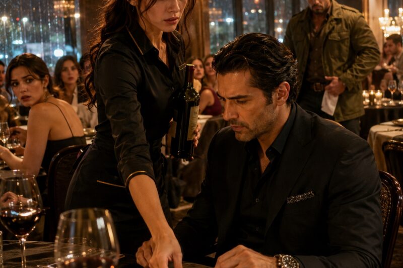 La noche en que Camila Reyes le salvó la vida a Alejandro De Luca, lo hizo con una cuenta de restaurante, un bolígrafo casi sin tinta y tres segundos de valentía que ni siquiera sabía que tenía.