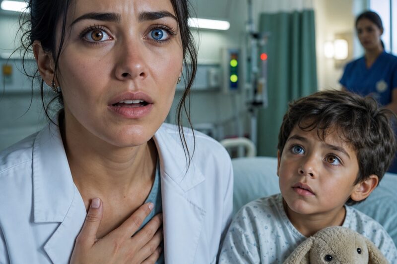 El hospital llamó:  —Hay un niño aquí. Su nombre está registrado con usted como contacto de emergencia.  Respondí:  —Yo no tengo hijos. Tengo treinta y dos años y estoy soltera.  Ellos dijeron:  —Sigue preguntando por usted. Por favor, venga.  Confundida, manejé hasta allá y entré a la habitación.