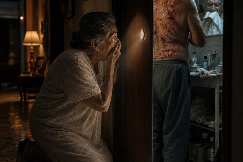 Mi Esposo Se Encerró en el Baño Todas las Madrugadas Durante 35 Años… Cuando Finalmente Miré por la Cerradura, Entendí Por Qué Siempre Decía: “Lo Hago Para Protegerte”