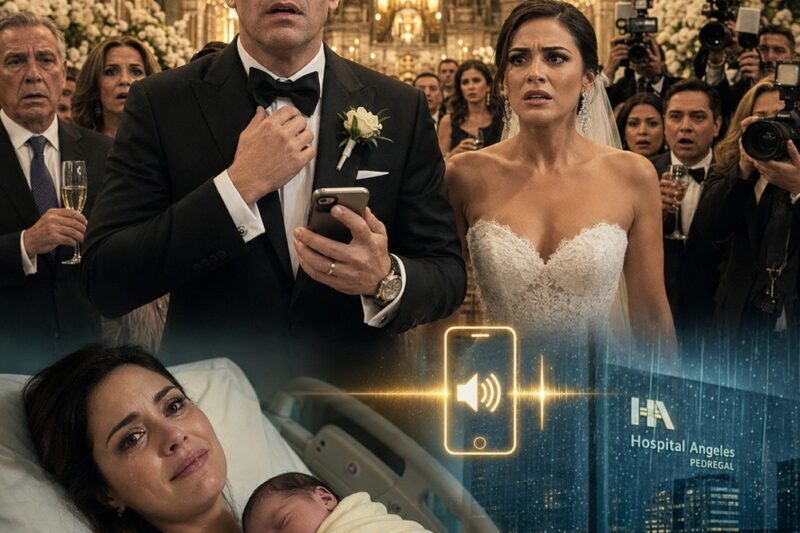 Seis meses después del divorcio, mi exesposo multimillonario me llamó el día de su boda solo para humillarme…  “Acabo de empezar una nueva vida. Si todavía quieres llorar por mí, ven a mi boda.”  Pero justo cuando estaba a punto de casarse con su amante frente a toda la élite de Ciudad de México… el llanto de un bebé salió por los altavoces de la iglesia.  Él abandonó a la novia en el altar y salió corriendo al hospital sin imaginar que el secreto que descubriría ahí destruiría su apellido, su fortuna… y todo lo que creía controlar para siempre.
