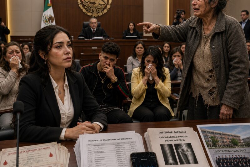 LA HERMANA MAYOR LLORÓ EN EL TRIBUNAL Y ASEGURÓ QUE HABÍA VENDIDO SANGRE PARA REUNIR 420 MIL YUANES Y PAGAR MIS ESTUDIOS… PERO YO JAMÁS FUI A LA UNIVERSIDAD