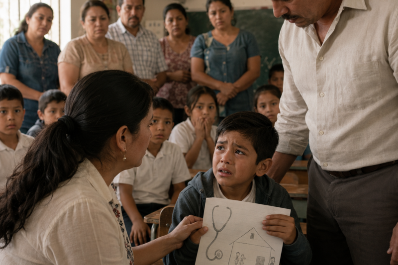 El Niño Que No Se Atrevía A Contar Su Sueño De Ser Médico Frente A Su Padre, Hasta Que La Orientación Vocacional Se Convirtió En Un Grito De Auxilio