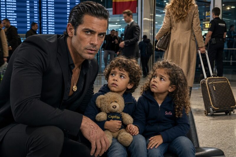 El Hombre Más Temido de Madrid y los Dos Niños Abandonados en el Aeropuerto: Una Historia que Demuestra que hasta el Corazón más Frío puede Quebrarse ante la Inocencia de un Niño
